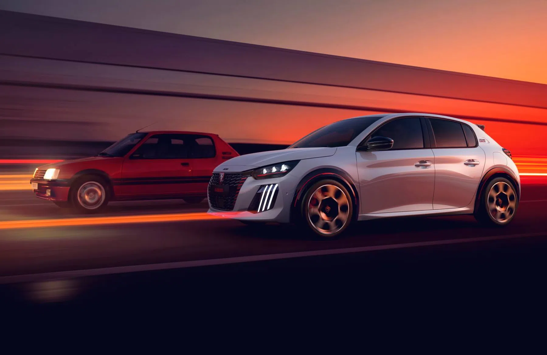 Peugeot e-208 gti render